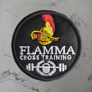 2 Parches bordados de Flamma Crosstraining